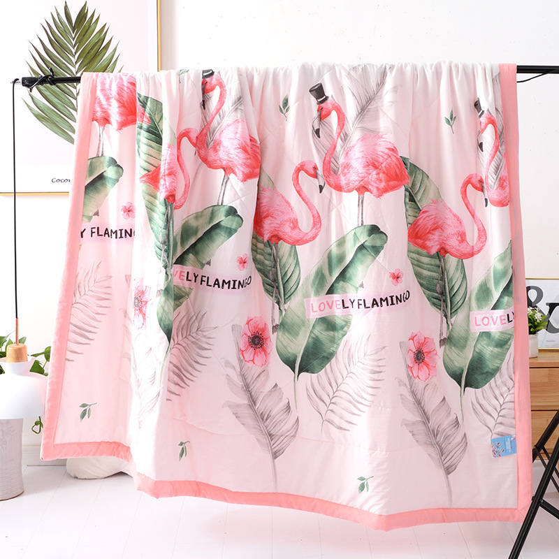 hyz Washed cotton Cool in summer summer quilt pure cotton Summer quilt Double quilt children Single summer