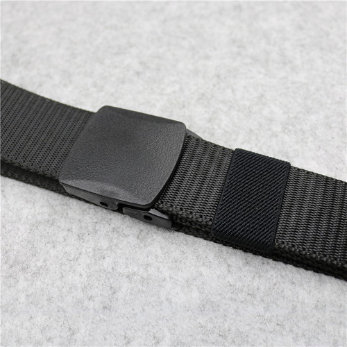 Nylon belt, men's outdoor tactical belt, plastic buckle, cloth belt, cross-border dropshipping