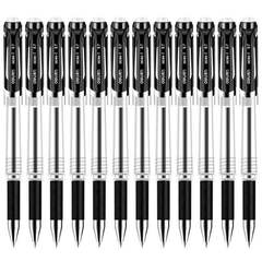 DeLix S20 Neutral Pen Office Signature Pen Black Carbon Pen 0.7mm Black Ink Pen Office Business Pen