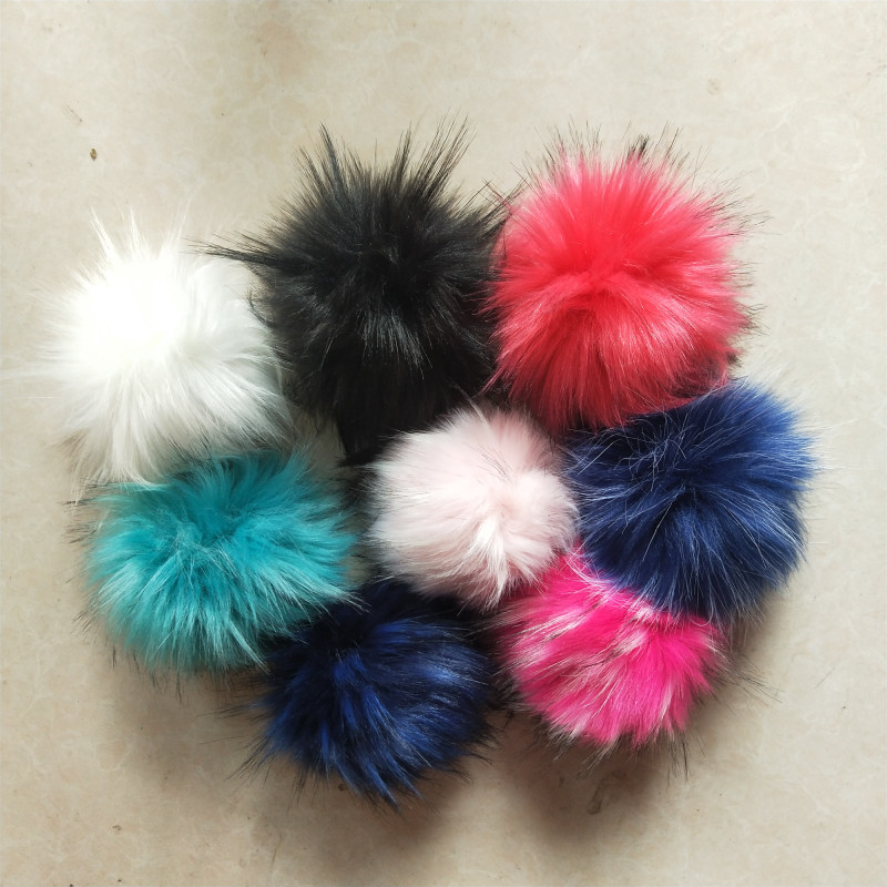 仿狐狸毛毛球 服装鞋帽辅料仿毛球挂件彩色人造毛球仿貉子毛球|ms