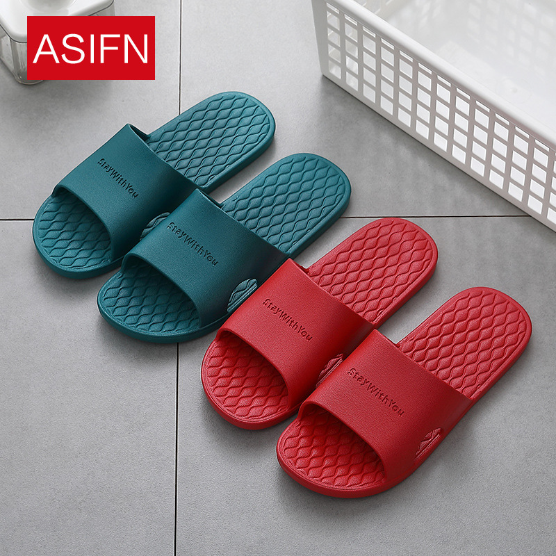 凉拖鞋女夏季家用2019新款家居家情侣室内浴室洗澡防滑简约拖鞋男