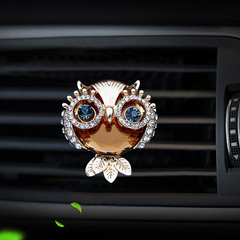 Owl Vent Scented Car Clip Creative Fashion Car Scent Clip Indoor Decorative Car Solid Scented Candle