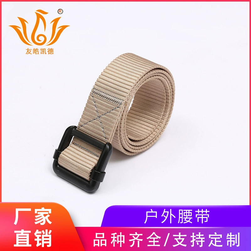 Прямые продажи с фабрики, спортивный ремень, легкий нейлоновый ремень, плоская пластиковая пряжка, уличный ремень