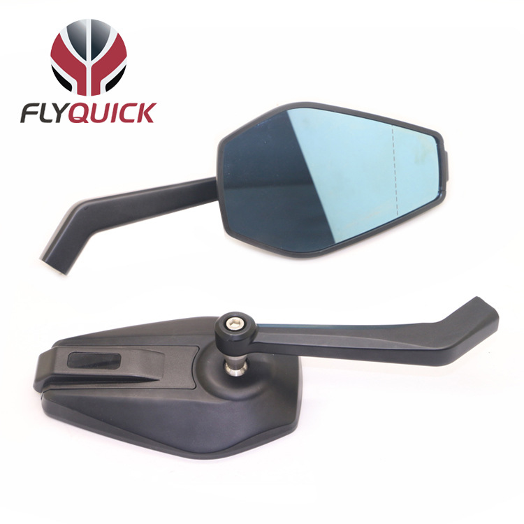 Flyquick transfronteriza Venta caliente motocicleta espejo retrovisor completo CNC universal modificado espejo retrovisor de la motocicleta