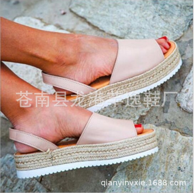 Chaussures été pour femme en Chanvre - Ref 3346275 Image 18