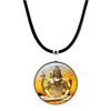 Accessory, necklace, pendant, suitable for import, with gem, India, wholesale