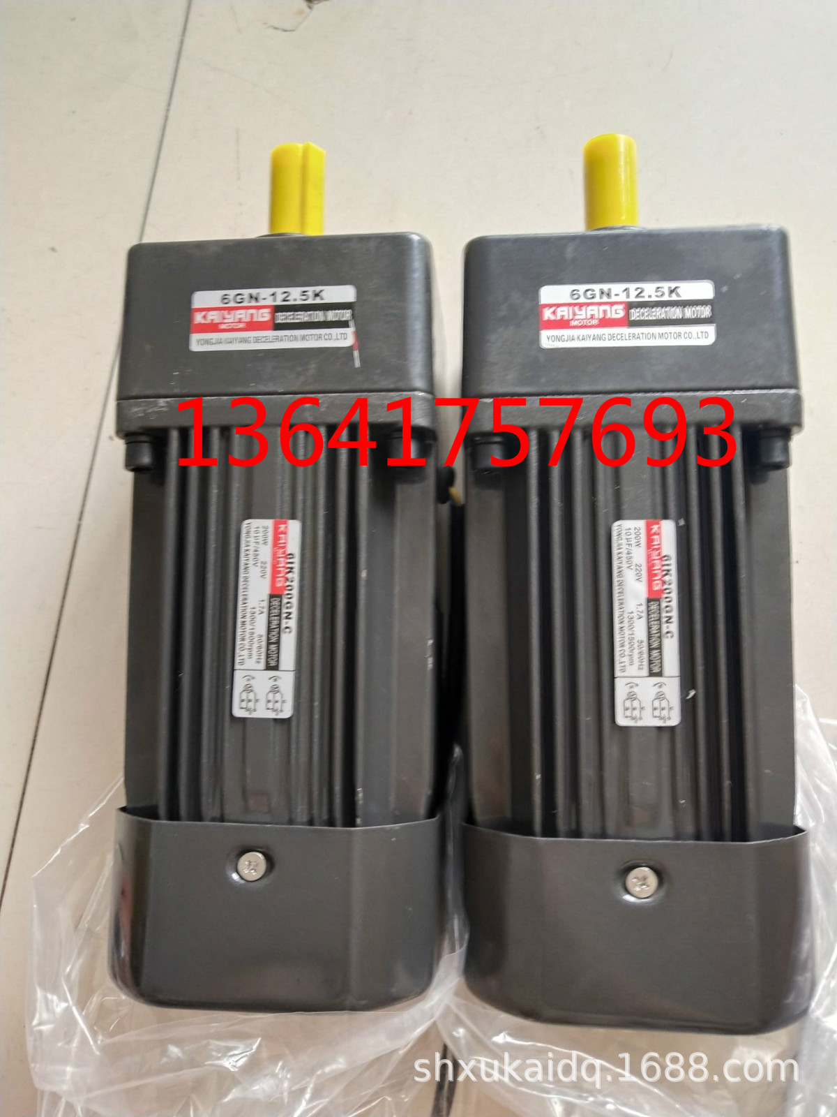 KAIYANG电机KAI YANG马达6IK200GN-C 6GN12.5K 61K200GN-C