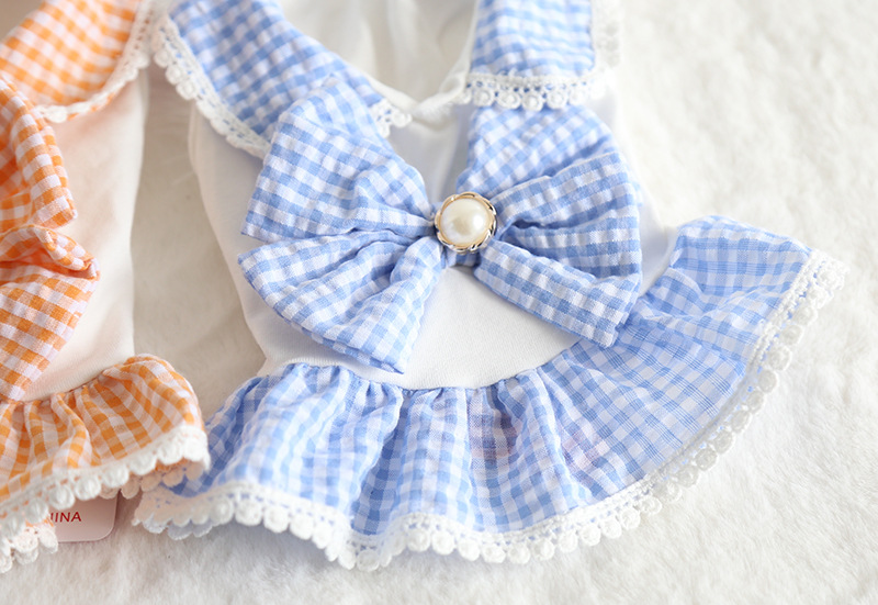 娃娃领大蝴蝶结裙