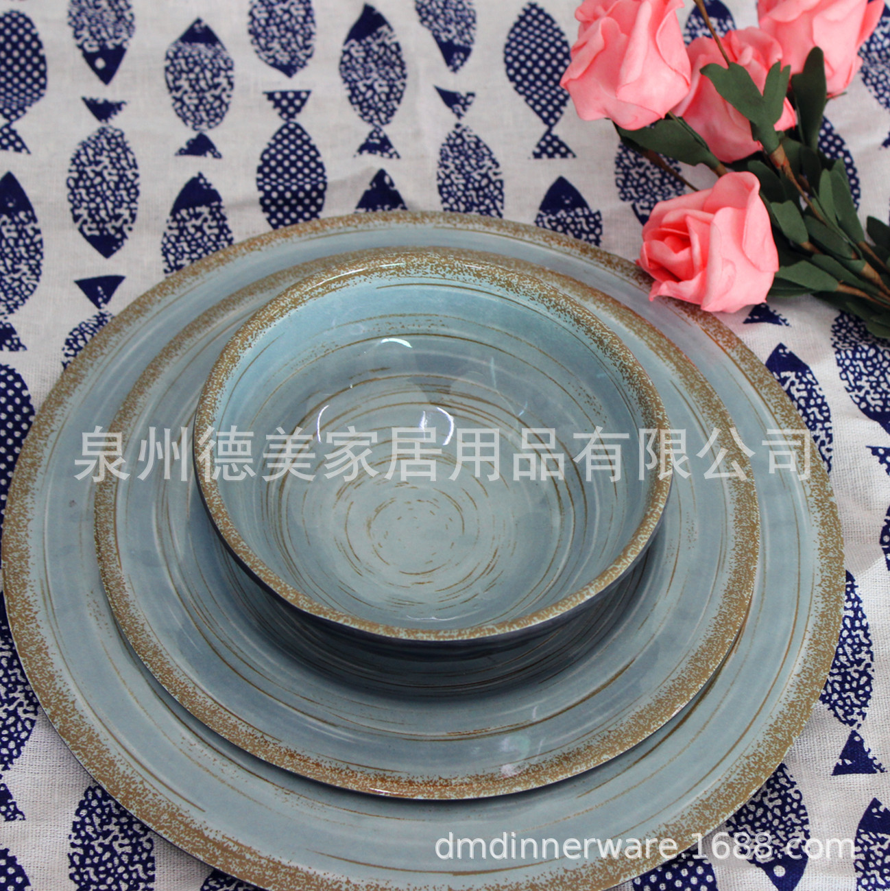 美耐皿餐盘 柠檬图案密胺水果盘 黄色仿瓷8/10寸密胺沙拉盘plate-阿里巴巴