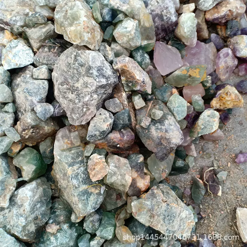 现货供应萤石原矿高纯氟化钙 97%含量氟化钙萤石粉优质萤石