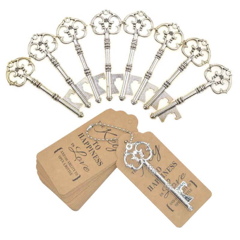 Creative Key Bottle Opener Vintage Wedding Gift Decoration Pendant Party Party Gift Bottle Opener Keychain Creative Key Bottle Opener Vintage Wedding Gift Decoration Pendant Party Party Gift Bottle Opener Keychain