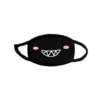 Black medical mask