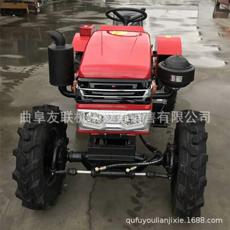 果园管理机 超低矮四轮旋耕机 多功能两驱四驱拖拉机02