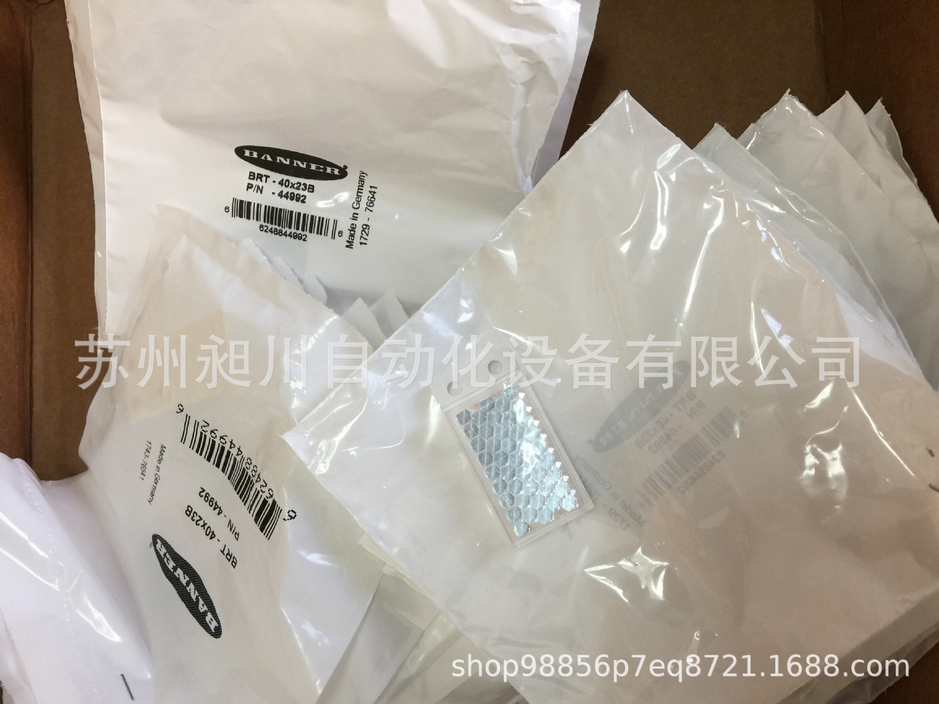 BANNER邦纳  BRT-40X23B反光板光电开关配用 全新正品现货议询