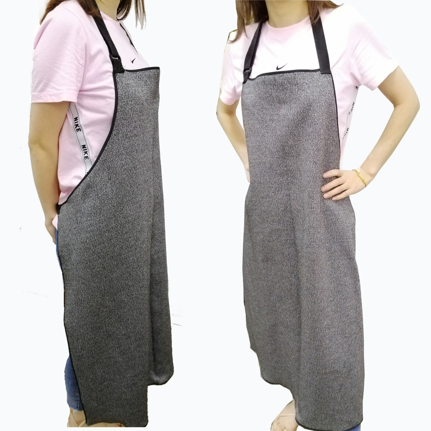 工厂 HPPE防割围裙 肩带开扣式便捷调节 园艺木工杀鱼防护围裙