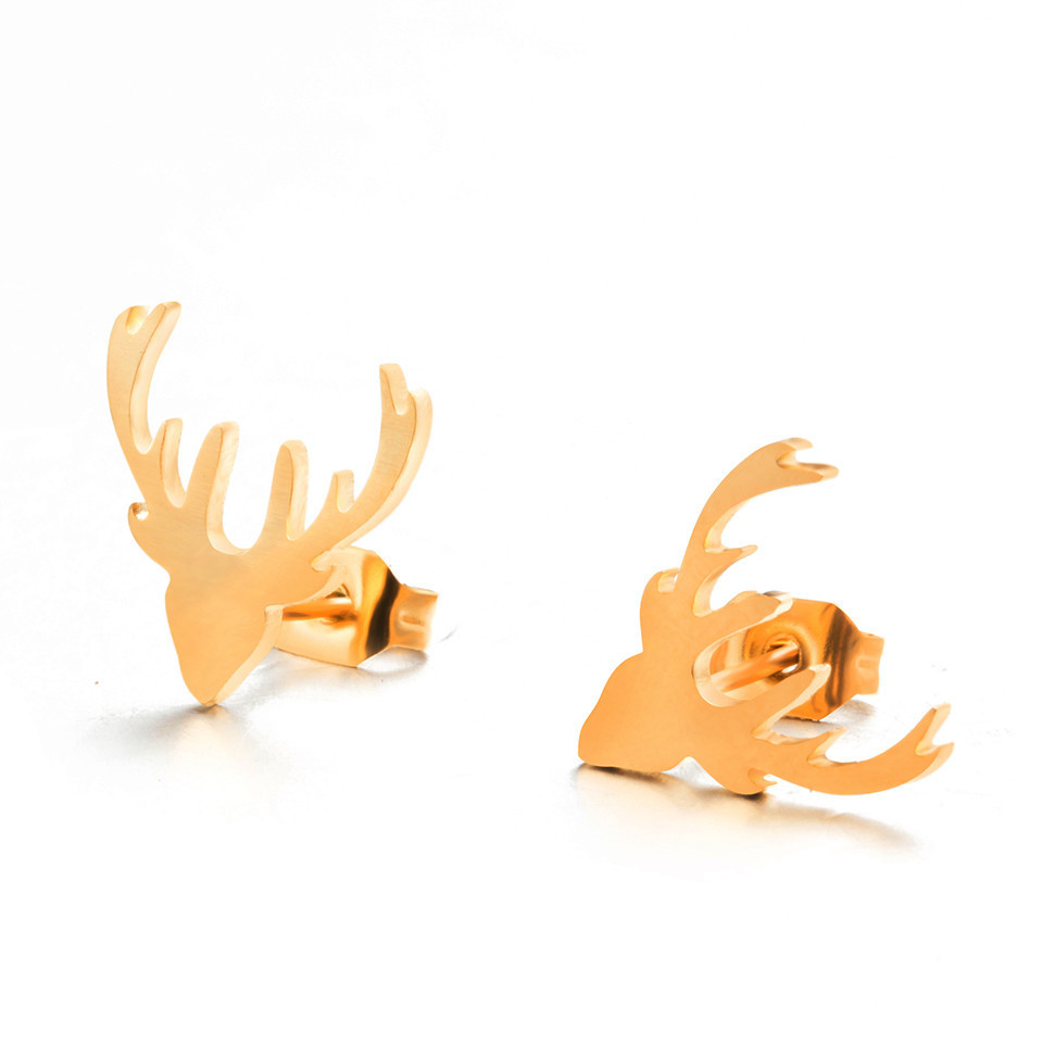 Cartoon Elk Alloy Earrings Wholesale display picture 3