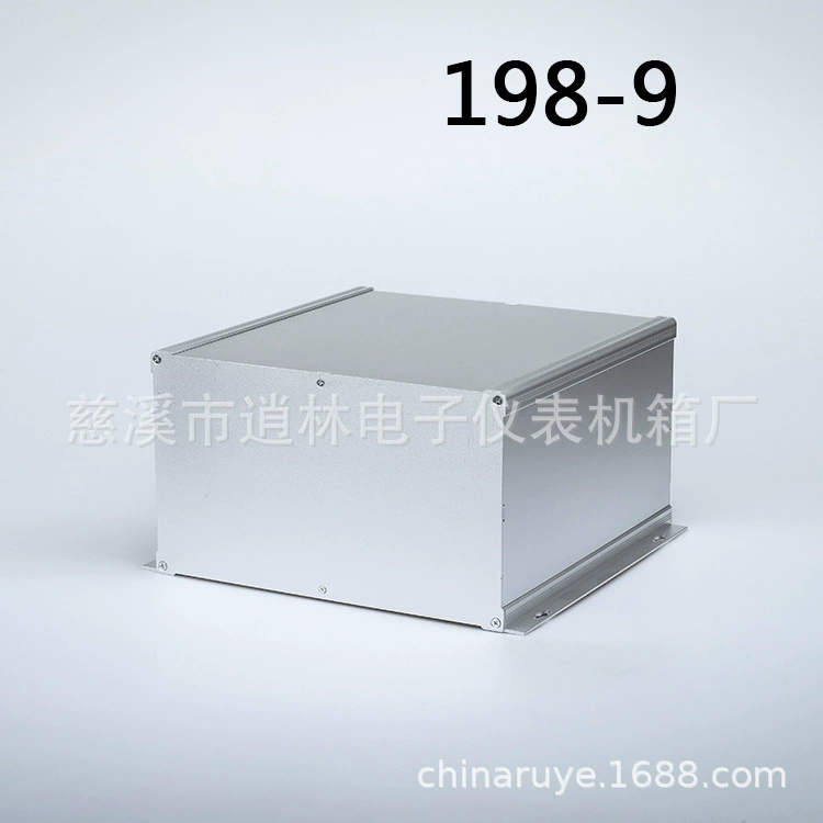 Металлический корпус инструмента, полностью алюминиевое шасси, комбинированный корпус «сделай сам», алюминиевый профиль, тип 198-9, 170*290*300