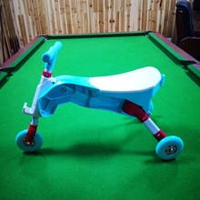 室內玩具車歐鐳歐可折疊螳螂車兒童滑板車可收納三輪車批發長期供