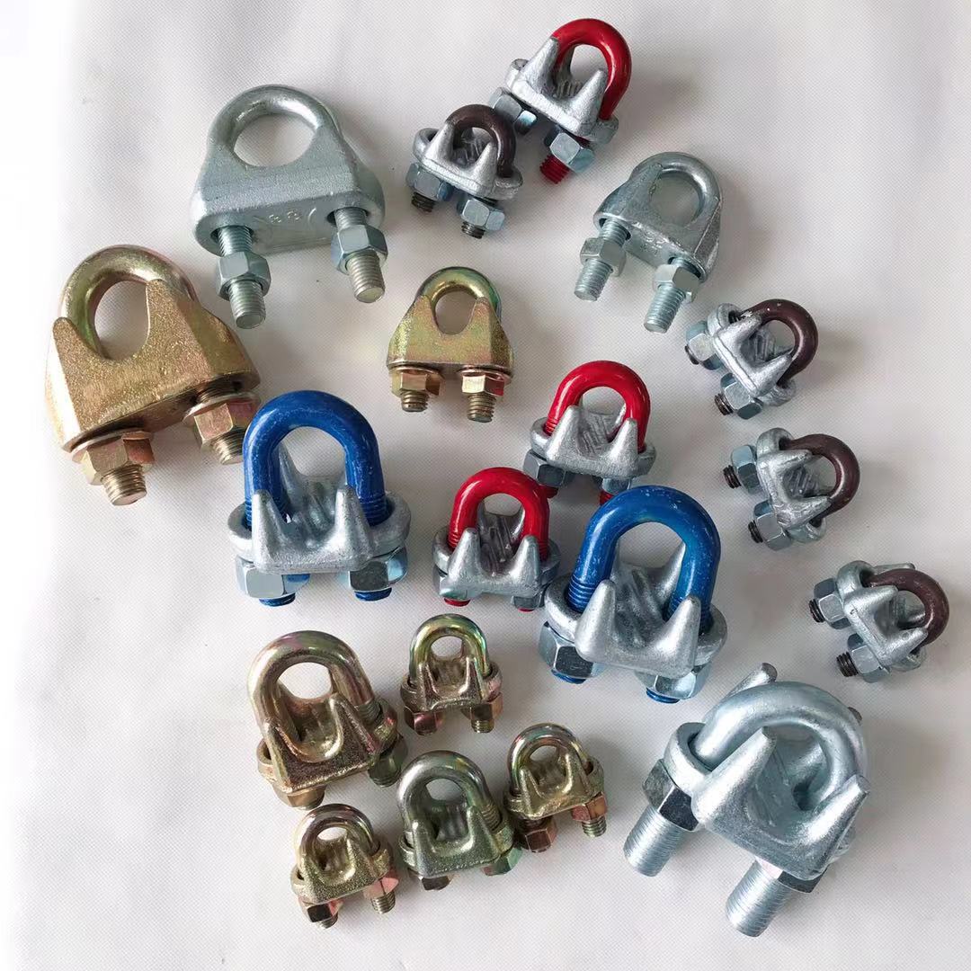 碳钢 EN13411-5钢丝绳夹Rigging hardware WIRE ROPE CLAMP-阿里巴巴