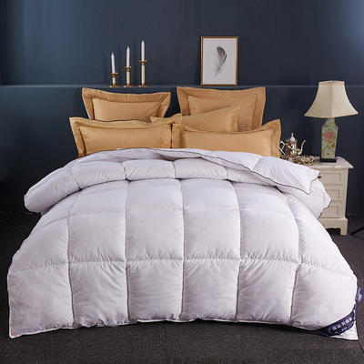 厂家批发磨毛羽绒被冬被芯羽毛绒被95白鹅绒被子春秋冬被芯微商|ru