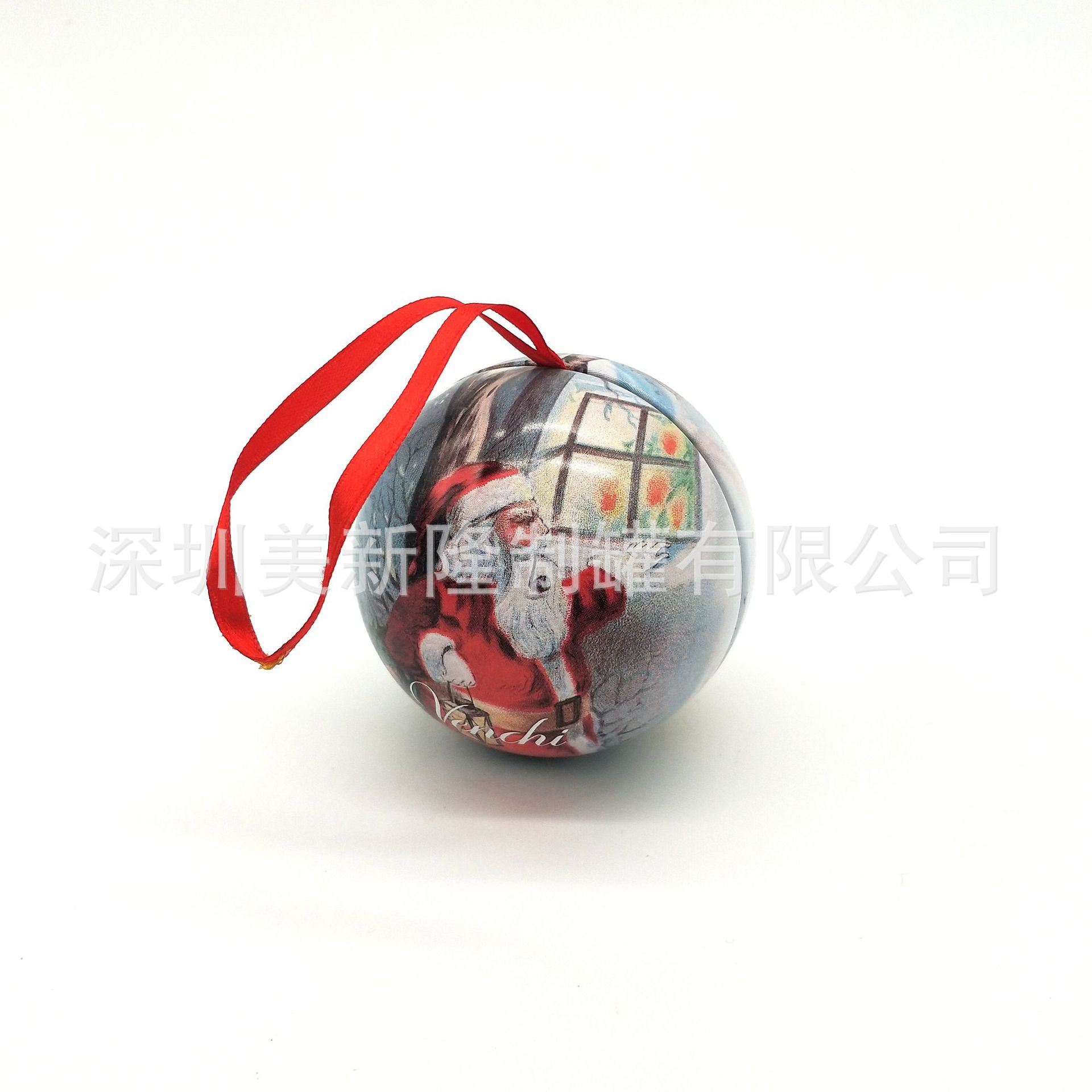 专业定制球形罐  儿童圣诞玩具铁球 精美蛋形铁盒