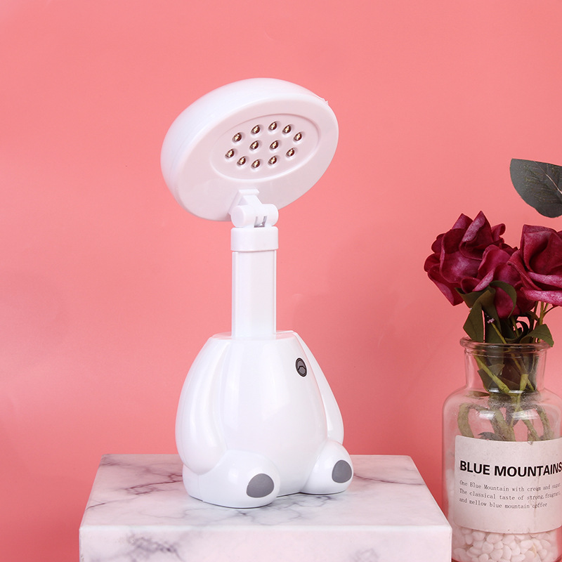 Cartoon Big White Table Lamp