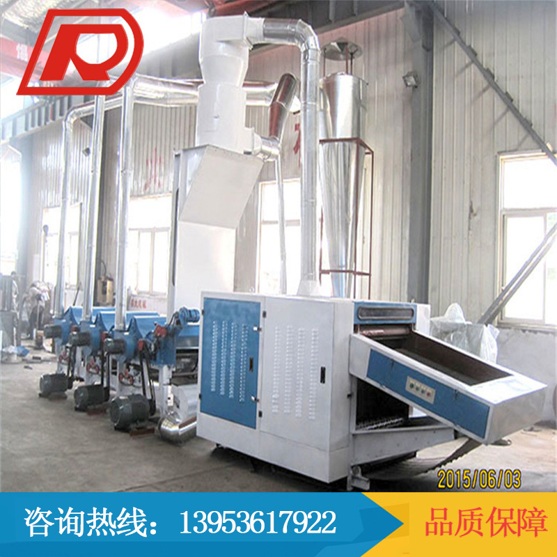 纺织废料无纺布开松清弹一体机 棉花开花机清弹机设备批发