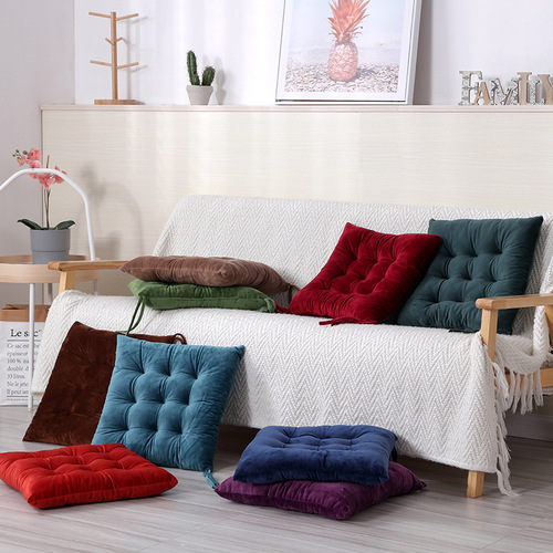 New Style Thick Cushion Sofa Pad, Office Chair Cushion, Plush Bench Pad, Winter Buttock Cushion, Dropshipping