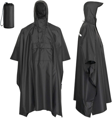 亞馬遜熱賣戶外雨衣 多功能折疊雨衣電動摩托車raincoat 非壹次性
