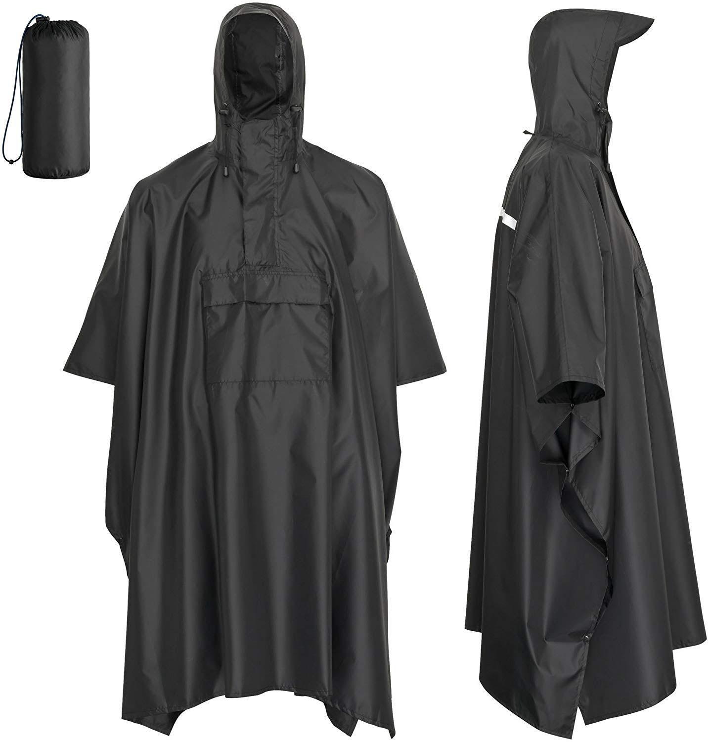 亞馬遜熱賣戶外雨衣 多功能折疊雨衣電動摩托車raincoat 非壹次性