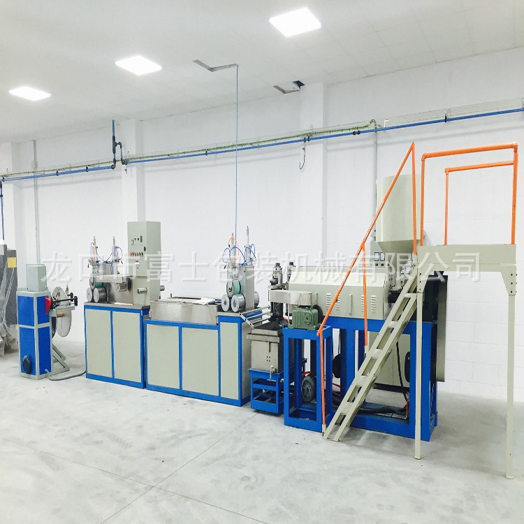 富士打造 香蕉袋机 无结网挤出机 泡沫网挤出机