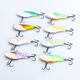 5 Pcs Metal Spinner Baits weedless spinner blade baits Fresh Water Bass Swimbait Tackle Gear