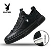 Dandy Shoes for men 6cm Spring genuine leather leisure time leather shoes Versatile shoes Korean Edition Trend skate shoes