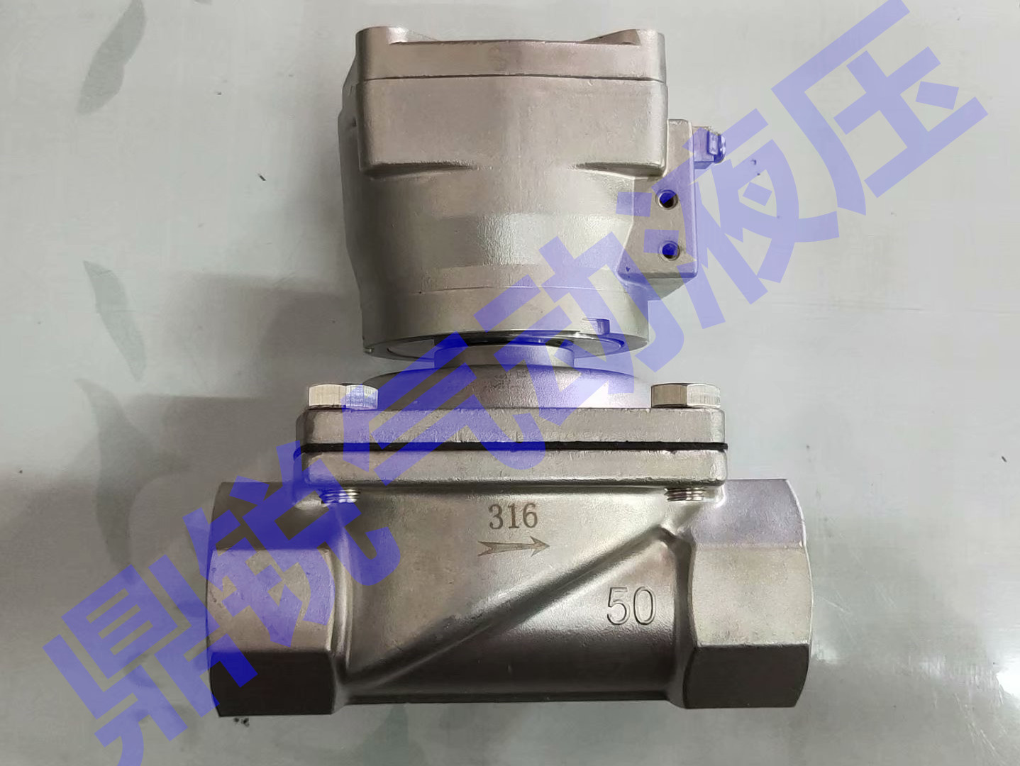 蒸气阀 2L200-20 220V US-20 6分全铜线圈蒸汽电磁阀 DC24V