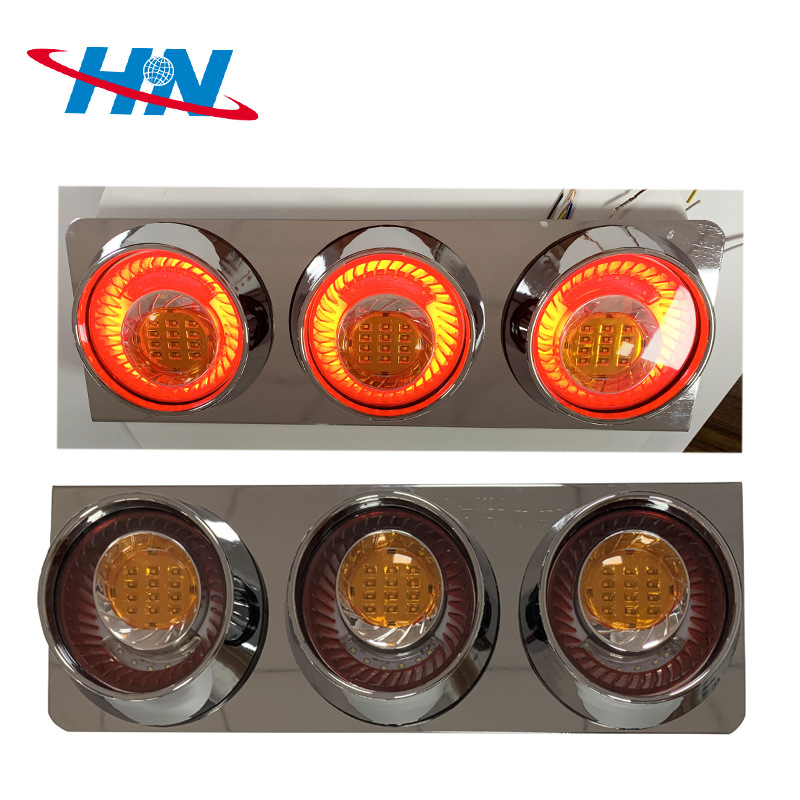 Aplicable a japonés nuevo triple 200led luz trasera camión luz remolque