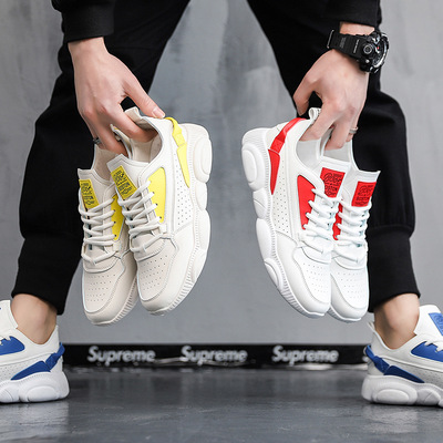 熊猫鞋爆款新款男士休闲运动透气跑步鞋时尚百搭街拍潮男鞋子批发