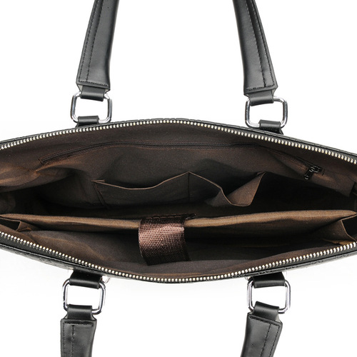 Bodi Kangaroo Men's Handbag Briefcase Business Computer Bag Shoulder Crossbody Handbag Cross-Border Supply 1905