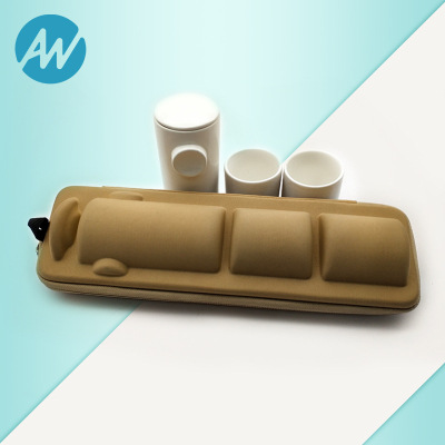 工厂定制eva茶具收纳包 户外便携旅行快客杯收纳包陶瓷茶具套装包