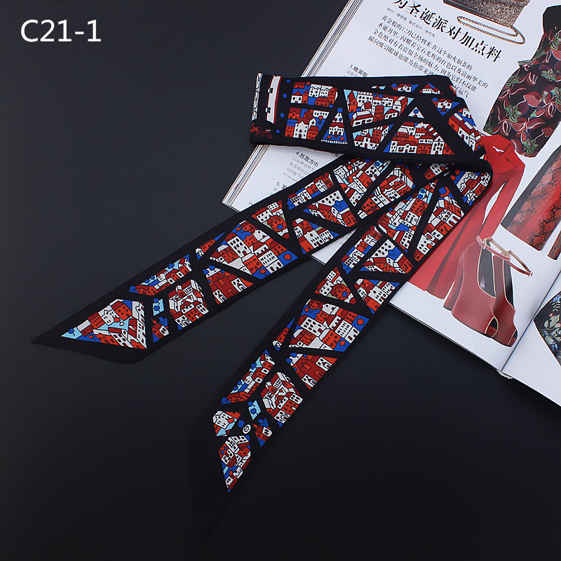 New Streamer Decoration Ribbon High-rise Building Printing Scarf Printing Headscarf display picture 3