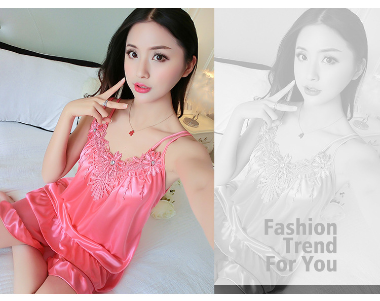 Soutiens-gorge en Soie glacée - Ref 3369444 Image 64