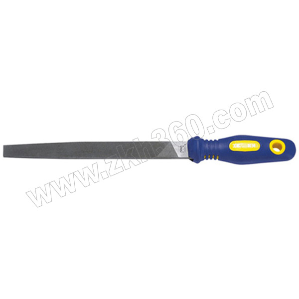 塑柄尖扁锉(粗齿)GREATWALL/长城精工GW-413312250mm