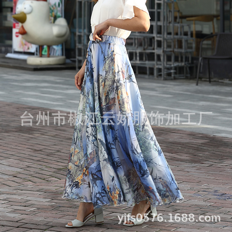 Jupe femme YUN JIAO ROSE en Mousseline - Ref 3329092 Image 21