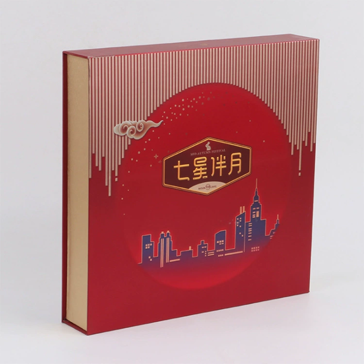 Yajia Seven Stars Mooncake Gift Box 710g Mid-Autumn Festival Gift Box Cantonese Style Mooncake Order Wholesale Group Buying