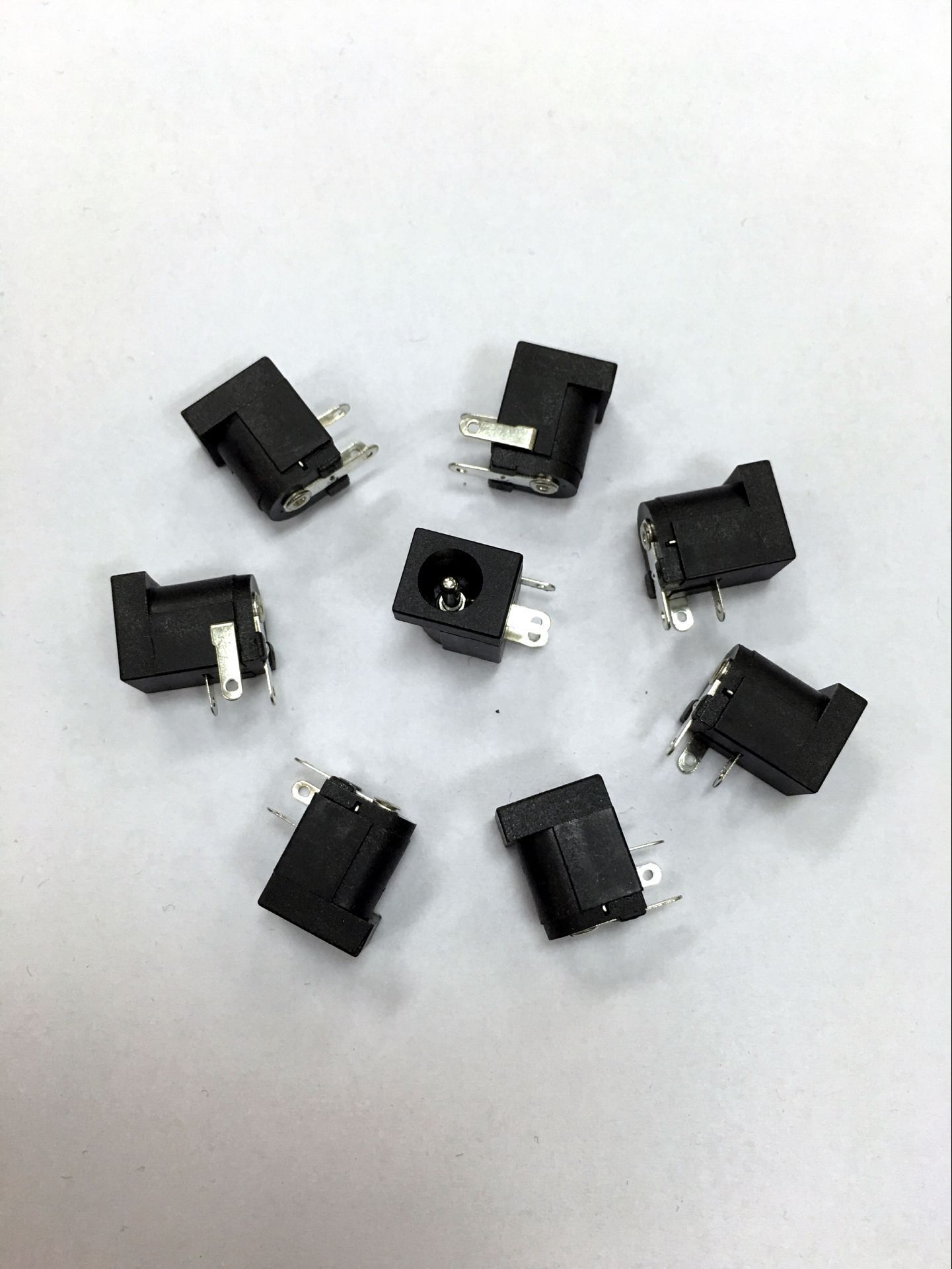 厂家直销 DC-005-2.1/2.5针  5.5mm电源充电插座