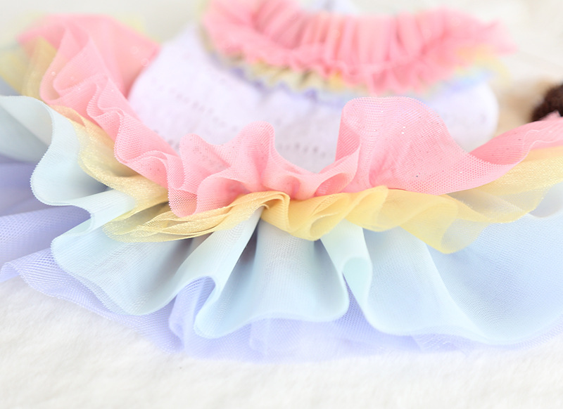 彩虹蛋糕公主裙