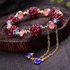 Douyin fine editor -in -chief murmur bracelet Multi -circle crystal wholesale multiple styles with roasted blue parts