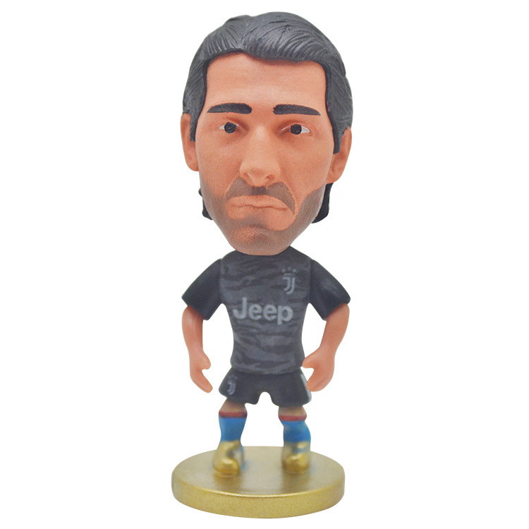 thumbnail image 1 of Muñeco estrella de fútbol de la Copa del Mundo, muñeco de recuerdo, regalo Buffon.77, adorno modelo Juventus, 1 of 2