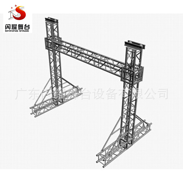 厂家长期供应铝合金舞台音箱架、A字架，提供舞台搭建服务