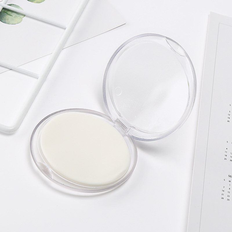 Tabletas de jabón desechables 50 piezas de papel de jabón en caja transparente tabletas de lavado de manos portátiles tabletas de jabón de fragancia de flores mini jabón