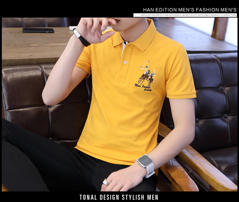 Polo homme en coton - Ref 3442837 Image 31